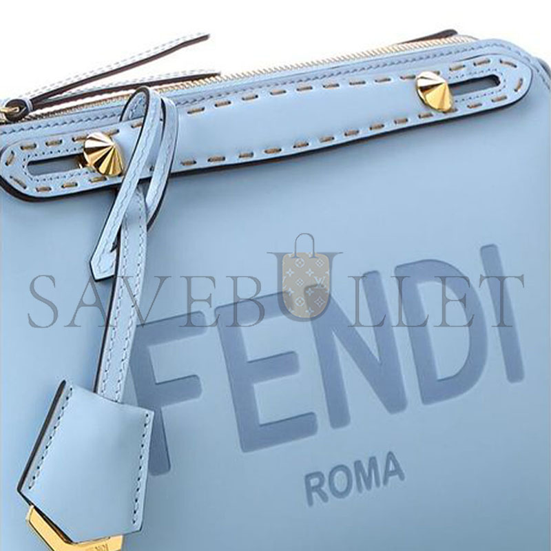 F**di by the way medium leather shoulder bag (27*18*12cm)